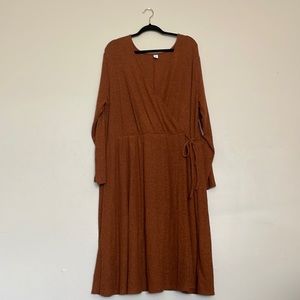Plus Size Burnt Orange Old Navy Dress